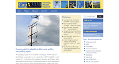Desktop Screenshot of capx2020.com